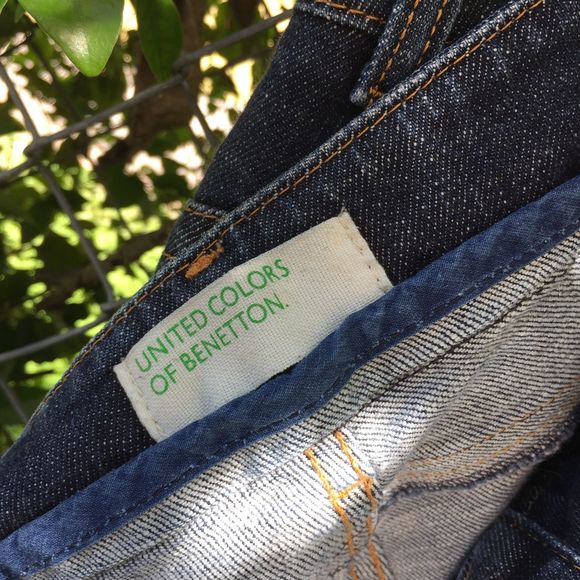 United Colors Stretch Jeans Womens IT 46 US L 10 - Picture 7 of 16